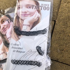 新品未使用　タトゥーリング3点セットを３つの画像