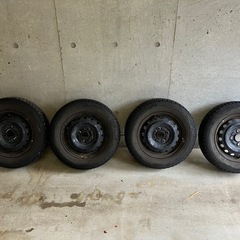 ダイハツミライース　155/70R13　スタッドレスタイヤホイー...