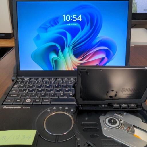 交渉中。Win11Pro レッツノート CF-S10 Core i5 メモリー8G  ジャンク品