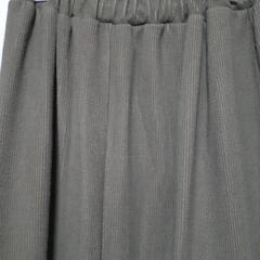 (a1)未使用　Lサイズ　草色　ロング　タイトスカート　秋冬物　の画像