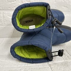保管未使用品 moz スノーブーツ 23.5cm ネイビー レディース キッズ 子供用 ウインターブーツ モズ  札幌市白石区 白石店 の画像