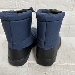 保管未使用品 moz スノーブーツ 23.5cm ネイビー レディース キッズ 子供用 ウインターブーツ モズ  札幌市白石区 白石店 の画像