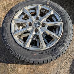 155/65R14　スタッドレスアルミセット　ダンロップ　セリア...