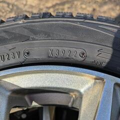 155/65R14　スタッドレスアルミセット　ダンロップ　セリアル3922　8分山位　の画像