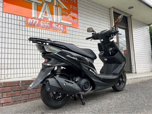 ★149999円！スウィッシュ125リミテッド　セル1 実働車　スズキ　スウィッシュ　DV12B 小型　スクーター ☆23万円！スウィッシュ125 リミテッド セル1実働車 スズキ DV12B