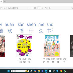 中国語教室　（普通話）オンラインレッスンの画像