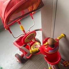 アンパンマン　三輪車
