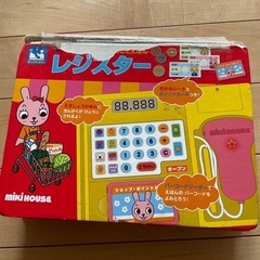 ミキハウス　レジスター　絵本　音のなる本　の画像