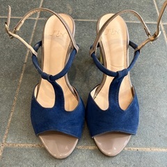 夏ぽい✨サンダルMサイズ　ヒール8㎝
