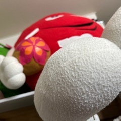入手困難Ｍ&Ｍ's２体！ビッグぬいぐるみ！の画像