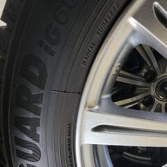 バリミゾ　アルミ付き国産スタッドレス　215 60 17 4本の画像