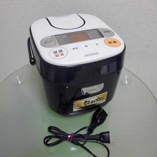IRIS OHYAMA アイリスオーヤマ ジャー炊飯器 RC-MA30 ブラック ホワイト 動作確認済み