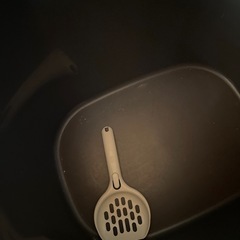 猫トイレ　バケツ型　スコップ付きの画像