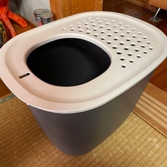 猫トイレ　バケツ型　スコップ付きの画像