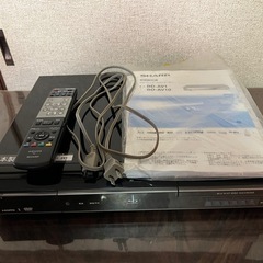 【GO-380】SHARP ブルーレイディスクレコーダー BD-AV1