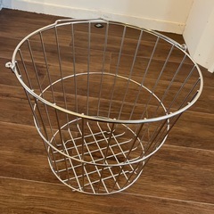無印良品　ステンレスランドリーバスケット