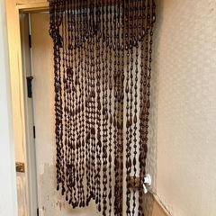 ROTA WOOD SCREEN 木製珠のれんの画像