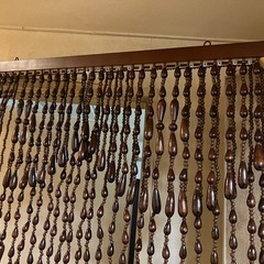 ROTA WOOD SCREEN 木製珠のれんの画像
