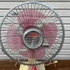 【GO-385】東芝 扇風機 F-114R 昭和レトロ 当時物の画像