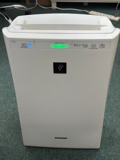 動作確認済　SHARP シャープ空気清浄機　FU-E51-W　家電　2015年製