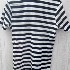 COOK JEANS Tシャツ　ストライプ　Lの画像