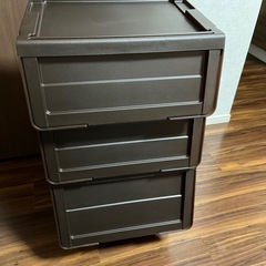 収納ケース　ブラウン3セット