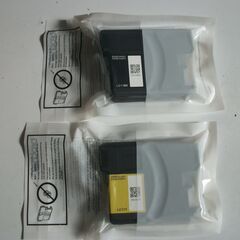 無料ブラザー用インク2個　LC11BK　LC11Y