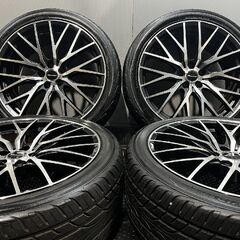 走行短め【YOKOHAMA AVID ENVigor 245/40R20】夏タイヤ【Precious プレシャス 20インチ 8.5J5HPCD114.3+35】21年製 アルファード等(MTL526)クレジットカード QRコード決済可能