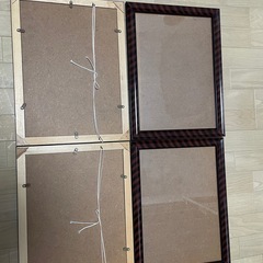 木目調のB 5サイズ額縁の画像
