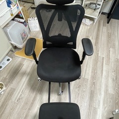 SIHOO M18 人間工学オフィスチェア　フットレスト付き  の画像