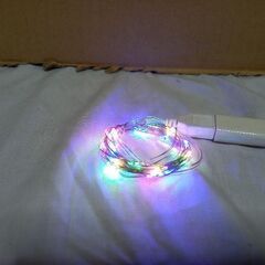 USB　ストリングライト  USB接続の画像