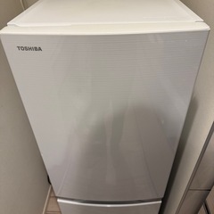 東芝　冷蔵庫　GR-M15BS(W) 中古