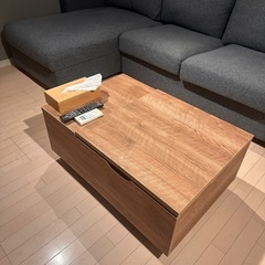 LOWYA昇降式ローテーブル
