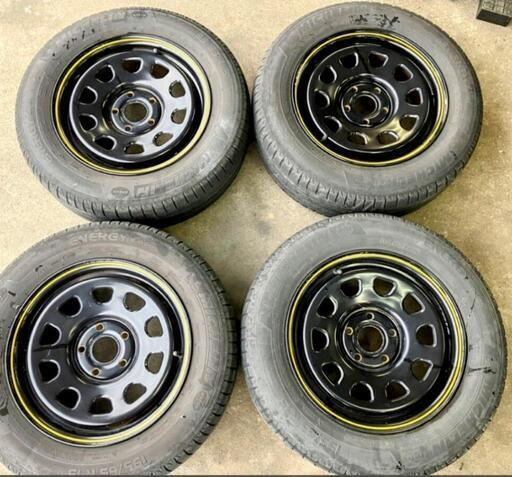 ルノー カングー2 15インチ デイトナ タイヤホイール 4本セッ PCD108