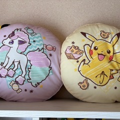ピカチュウ ガラルポニータ クッション セット