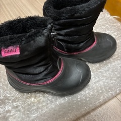 【美品】IGNIO 子供ブーツ 17cmの画像