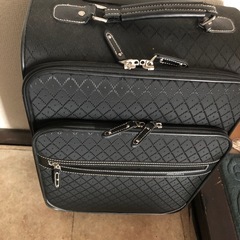 キャリーバッグ　　値下げしました！黒エンボス