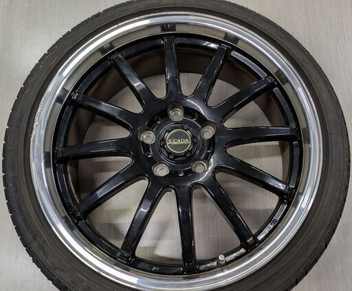 アルミタイヤ4本セット215/40R18