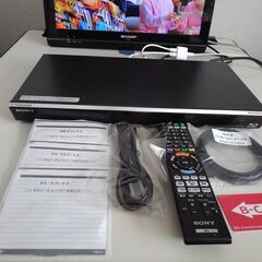 ソニ－2013年製 BDZ-EW500 中古美品 純正リモコン付き