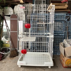 アイリスオーヤマ　ゲージ　キャットタワー　