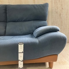 25⭐️お値下げしました！  3人掛けファブリックソファ（S-3）の画像