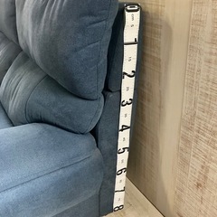 25⭐️お値下げしました！  3人掛けファブリックソファ（S-3）の画像