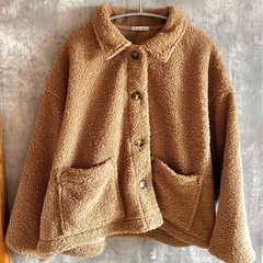 しまむら 7days closet ボアジャケット Lサイズ モ...