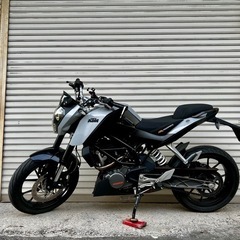 【最終値下げ】KTM Duke125 実働　書類完備 の画像