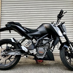 【最終値下げ】KTM Duke125 実働　書類完備 の画像