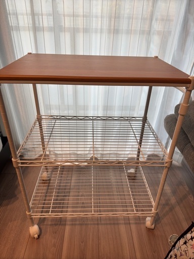【美品】キッチンワゴン