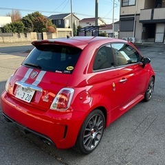 アバルト　695 トリビュートフェラーリ　程度良好　車検8年1月の画像