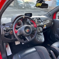 アバルト　695 トリビュートフェラーリ　程度良好　車検8年1月の画像