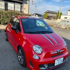 アバルト　695 トリビュートフェラーリ　程度良好　車検8年1月の画像