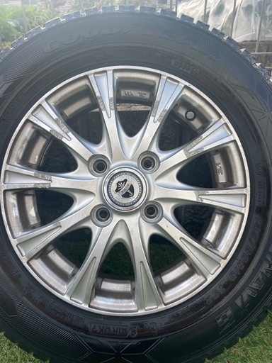 スタッドレス4本 145/80R13 75Q 4本セット　ホイル付　